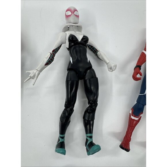 Marvel Super Hero Squad Figures Lot of 14 Hasbro Playskool Mini Spiderman Bundle - Picture 8 of 13